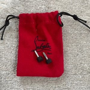 Louboutin black heel accessory